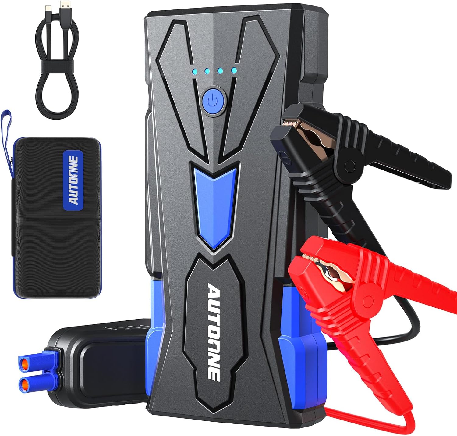 Démarreur de batterie AUTOONE 6500A 12V — Démarreur de batterie de voiture