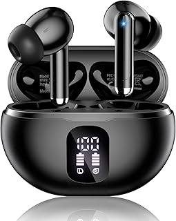 Wireless Earbuds Bluetooth 5.4, 50H Playback, Noise Cancel — Wireless Earbuds