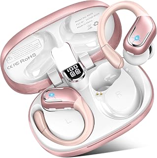 Écouteurs sans fil Bluetooth 5.4, 75H batterie, IP7 étanche