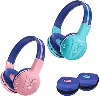Écouteurs Bluetooth sans fil SIMOLIO pour enfants, 2 paires — Écouteurs sans fil