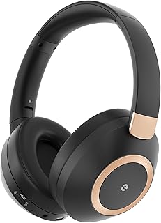 Active Noise Cancelling Bluetooth Over-Ear Headphones, 100H Playtime — Wireless Earbuds
