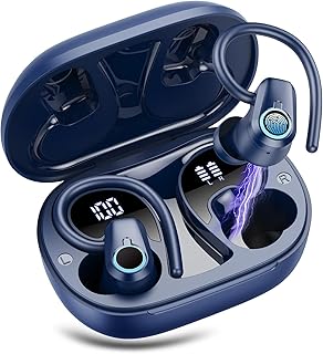 Écouteurs sans fil Bluetooth 5.3 – 50 h, IP7 étanches, réduction de bruit — Écouteurs sans fil