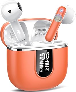 Wireless Earbuds Bluetooth 5.4 – 40H Battery, Noise Cancelling