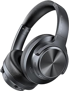 Wireless Over-Ear Bluetooth Headphones with Noise Cancelling