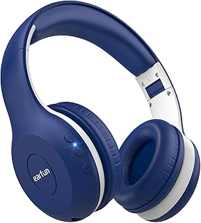 EarFun K2 Kids Bluetooth Headphones – Volume Limited, 40H Battery
