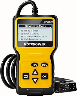 OBD2 scanner: MOTOPOWER MP69033 Car OBD2 Scanner Code Reader Engine Fault Scanner CAN Diagnostic Scan Tool…