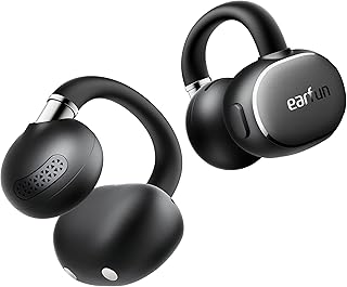 EarFun Clip 2 Open Ear Earbuds – Hi-Res Audio, 40H Playtime