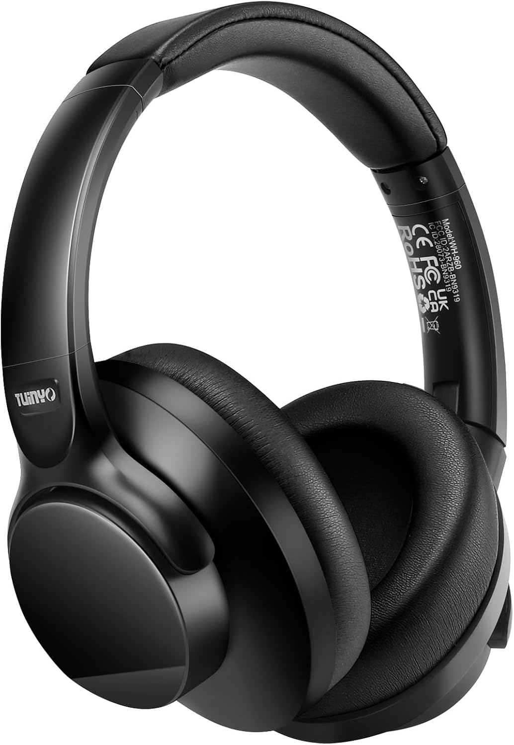 TUINYO Wireless Noise-Cancelling Over-Ear Headphones — Bluetooth Headphones