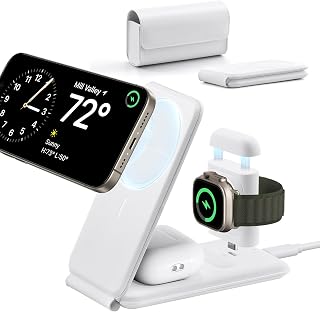 ESR 3-in-1 Travel Charging Station, MagSafe, Foldable