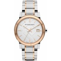 Burberry BU9006 Unisex Watch The City Two Tone Rose Gold — Mens Watches