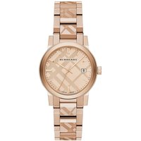 Montre pour homme Burberry BU9146 The City à carreaux gravés
