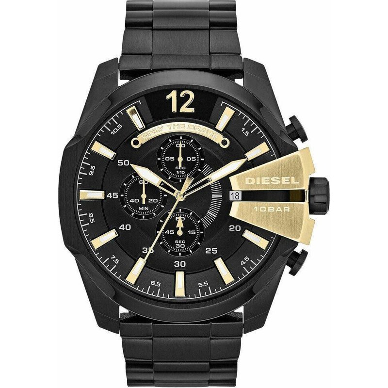 Montre chronographe Diesel Mega Chief DZ4338 pour homme — Montres pour hommes