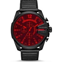 Diesel DZ4460 Mega Chief Chronograph Quartz Red Dial Men's Watch — Mens Watches