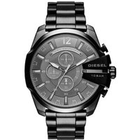 Montre Diesel DZ4355 Mega Chief chronographe pour homme, cadran noir