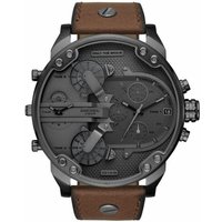 Montre Diesel DZ7413 Mr. Daddy 2.0 chronographe en cuir marron
