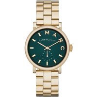 Marc Jacobs MBM3245 Baker Gold Green Dial Ladies Watch — Womens Watches