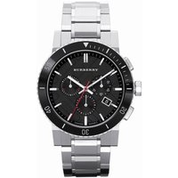 Burberry BU9380 Montre argentée pour homme 42 mm The City