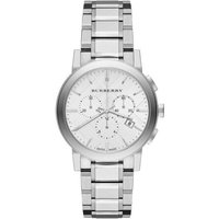 Burberry BU9750 City Chronograph Silver Dial Stainless Steel Women's Watch