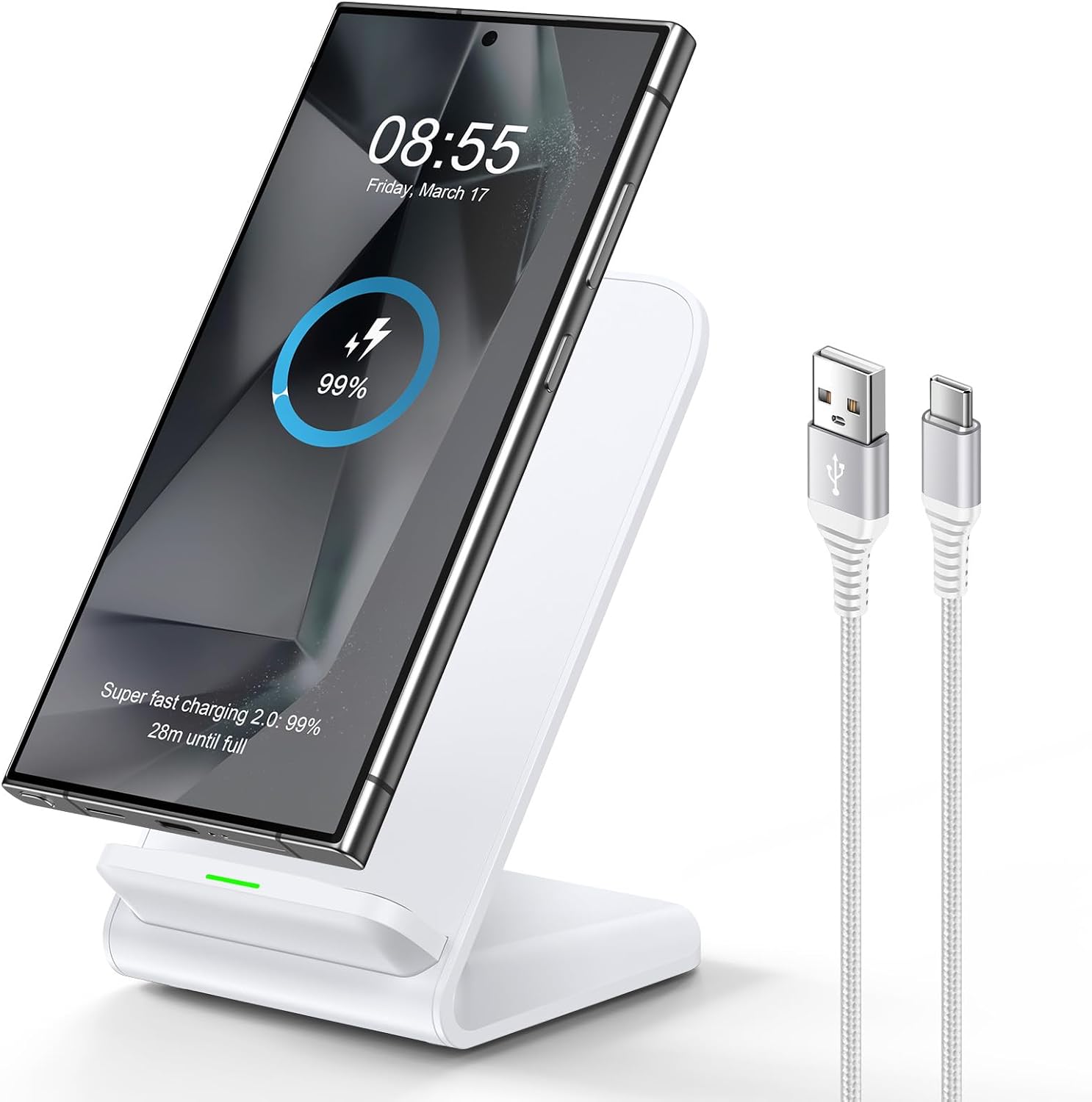 Chargeur sans fil Pixel 15W – Multi-appareils — Chargeur sans fil