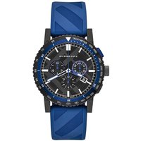 Burberry BU9807 The City Navy Blue Chronograph Men's Watch — Mens Watches