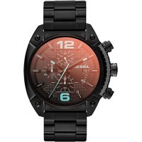 Montre chronographe à débordement Diesel DZ4316 IP noire pour homme — Montres pour hommes