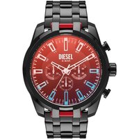 Montre pour homme Diesel DZ4589 Split chronographe en acier inoxydable noir
