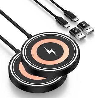 2-Pack Magnetic Wireless Charger 15W Fast Charging