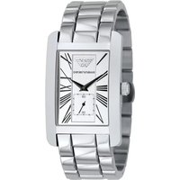 Montre pour homme Emporio Armani AR0145 avec cadran blanc classique — Montres pour hommes