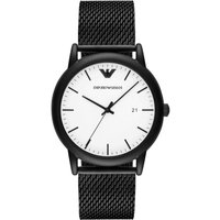 Emporio Armani AR11046 Luigi Men's Watch with Black PVD Mesh Bracelet — Mens Watches