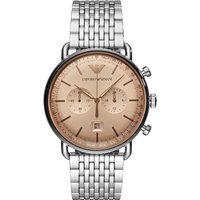 Emporio Armani AR11239 Stainless Steel Men's Chronograph Watch — Mens Watches