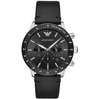 Emporio Armani AR11243 Men's Chronograph Watch with Leather Band — Mens Watches