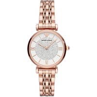 Emporio Armani AR11244 T-Bar Rose Gold Tone Ladies Watch — Womens Watches
