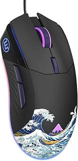 COSTOM G705 Wired Gaming Mouse 12000 DPI RGB — Gaming Mice