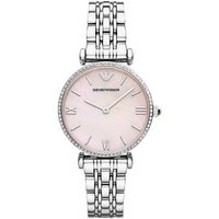 Montre Emporio Armani AR1779 Gianni T-Bar pour femme rose