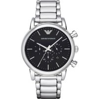 Montre chronographe argentée Emporio Armani AR1894 pour homme