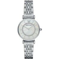 Emporio Armani AR1908 Classic Mother Of Pearl Dial Ladies Watch — Womens Watches