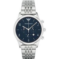 Montre chronographe Emporio Armani AR1942 pour homme avec cadran bleu