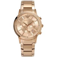 Montre en or rose pour homme Emporio Armani AR2452