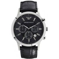 Montre chronographe Renato Emporio Armani AR2447 pour homme, cadran noir