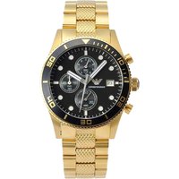 Emporio Armani AR5857 Men's Chronograph Watch Gold — Mens Watches