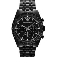 Emporio Armani AR5989 Tazio Chronograph Men's Watch Black — Mens Watches