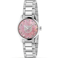Gucci YA1265013 G-Timeless 27mm Ladies Pink Dial Watch — Womens Watches
