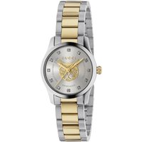 Montre pour femme bicolore Gucci YA1265016 G-Timeless