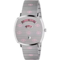 Gucci YA157438 Pink Ladies Watch with Stainless Steel Band — Womens Watches