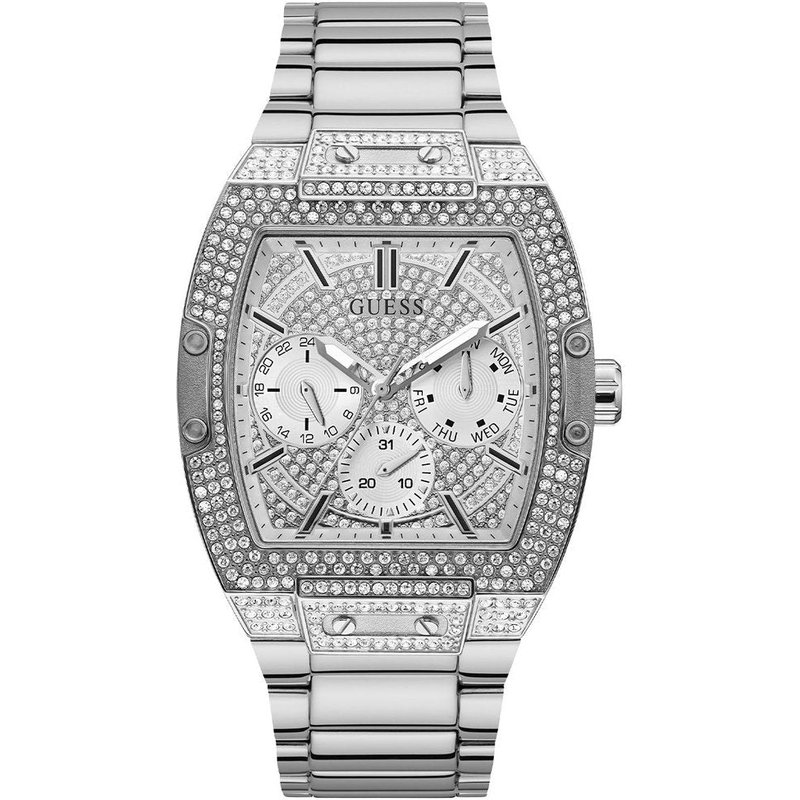Montre pour homme Guess GW0094G1 Phoenix argent — Montres pour hommes