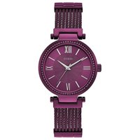 Guess W0638L6 Stylish Ladies Watch with Purple Stainless Steel