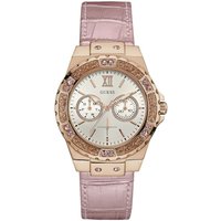 Guess W0775L3 Limelight Pink Ladies Watch with Cream Dial