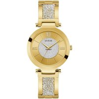 Guess W1288L2 Elegant Ladies Watch with Gold-Tone Stainless Steel