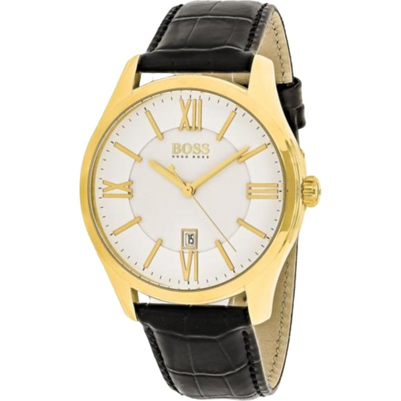 Montre Hugo Boss 1513020 pour homme avec cadran blanc — Montres pour hommes