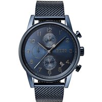 Hugo Boss 1513538 Blue Stainless Steel Men's Watch — Mens Watches